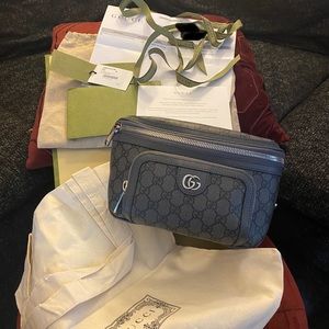 OPHIDIA BELT BAG 💯 Authentic